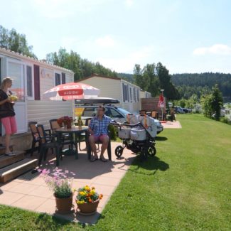 Camping Resort Frymburk - case mobili